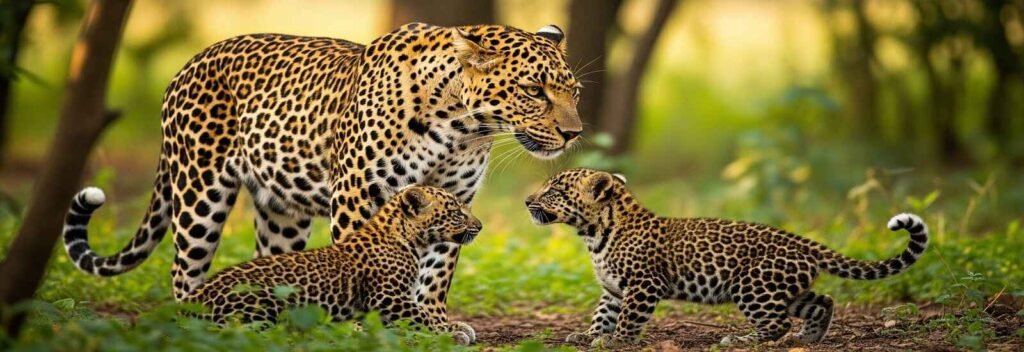 Leopard sighting in Dudhwa Tiger Reserve